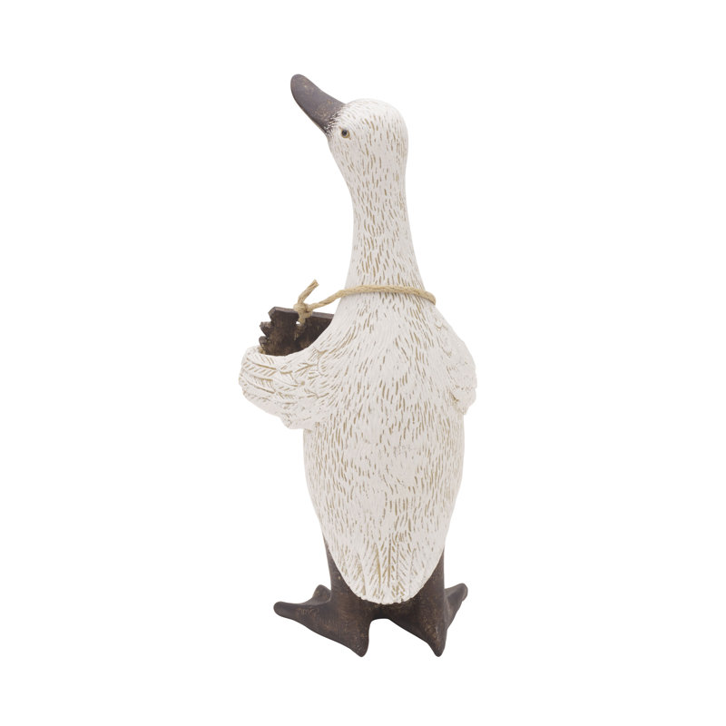 Elements Polyresin Duck Figurine