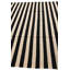 Tapis noir et blanc Jessen