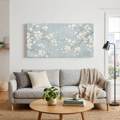 «Cherry Blossom», reproduction d'art sur toile, ensemble de 1