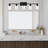 40.1'' 5 -Light Fixed Track Track Kit with Dimmable and Adjustable Head