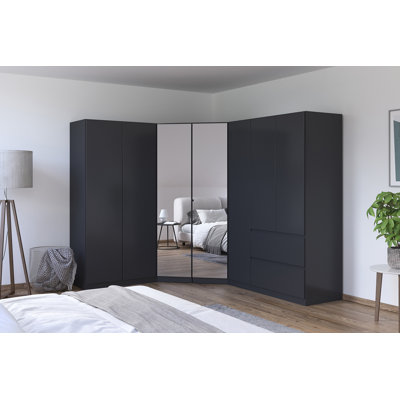 Wardrobe wardrobe set COSTA handle-less front, push-to-open