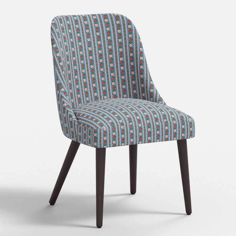 Clare Dining Chair In Delphine Slate, Delphine Slate