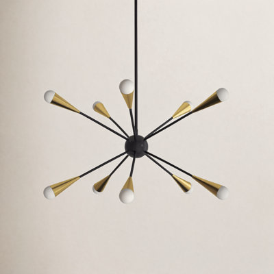 Lustre sphérique spoutnik 10 lumières Addley