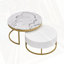 Table basse gigogne moderne avec tiroirs Modern