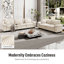 2 Seater Chenille Sofa & Chaise-1559026826