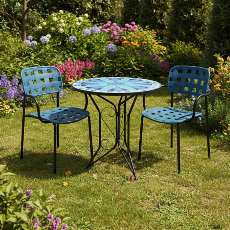 2 - Person Patio Dining Set with Round Table