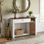 Console de 48 pouces de largeur avec tiroir coulissant lisse et armoire de rangement spacieuse pour le salon