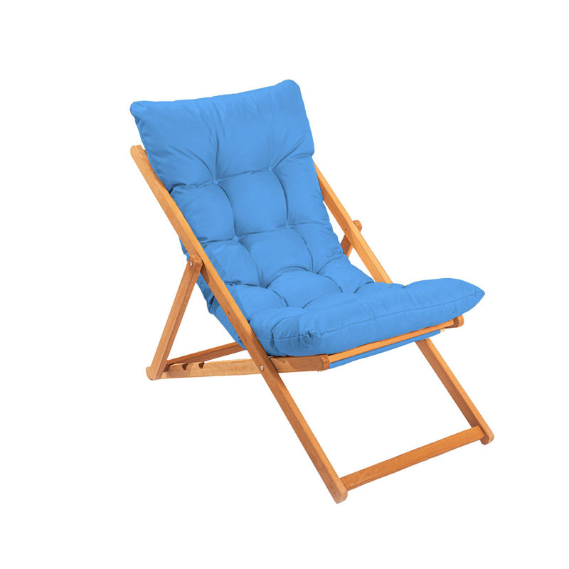 Phillippi Folding Deck Chair, Blue