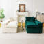 Canapé multifonctionnel luxueux en velours de couleur tortue (rangée simple, côte à côte ou face à face)-1177200042