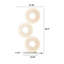 Lampe sur pied 68,9 po H 68,9 po, minimaliste et moderne de luxe pour salon et chambre à coucher