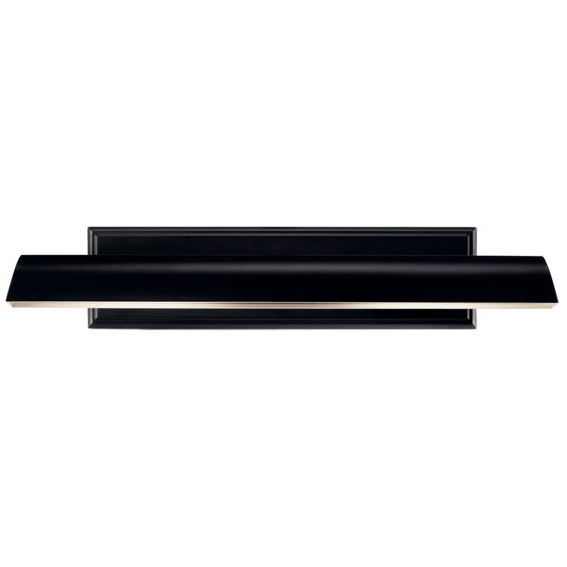 Dimmable Picture Light, 4.75" H x 24.25" W x 8.5" D, Black