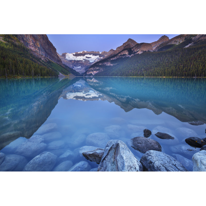 Lake Louise by Sara_winter - Wrapped Canvas Print, 51cm H x 76cm W x 3.8cm D