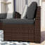 Ensemble de conversation modulaire en osier 6 personnes avec coussins Treyshun-87868582-99277890