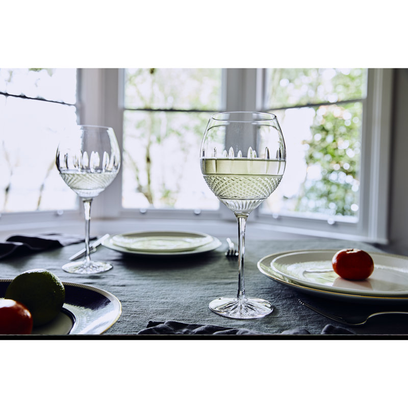 Irish Lace Mastercraft Wine Glass, 16.5 oz.