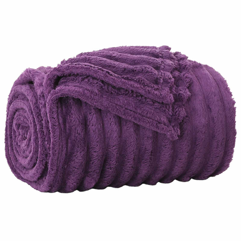 5.1-42 Throw Blanket, Purple, 150cm x 130cm