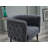 29'' Wide Barrel Chair, Gray