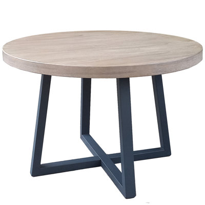 Latitude Run® Morse Round Dining Table For Intimate Gatherings
