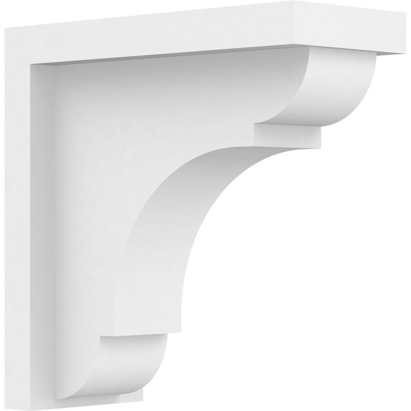 Support standard en PVC de qualité architecturale Bryant, H 12 po x l 5 po x p 12 po