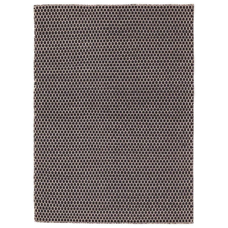 Nevada Black Kilim 5'5" x 7'5"