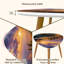 Ensemble de 2 tables basses gigognes Triangle