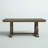 Chadwick 76"–96" Trestle Extendable Dining Table — Self-Storing Leaf · Seats 8 · Gray Cashmere Finish