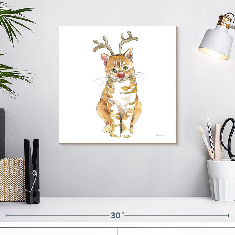 Lelend Christmas Kitties I Square