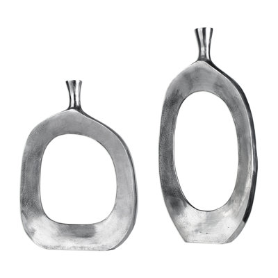 Cierra Handmade Metal Floor Vase