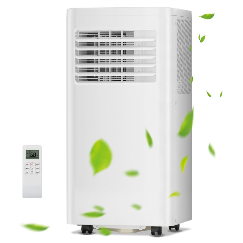 Antarctic Star 8,000 BTU  Portable Air Conditioner, Cools 350 Sq.Ft. 3-in-1 Air Conditioner with Remote