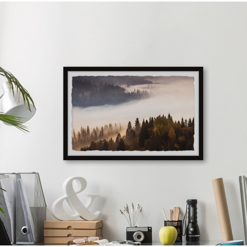 Into The Forest - Single Picture Frame Print, 61cm H x 91cm W x 3.81cm D