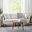 Coryon 3 Seater Sofa with Nailhead Trim, Accent Sofa Contemporary Accent Pillows Included-112385809