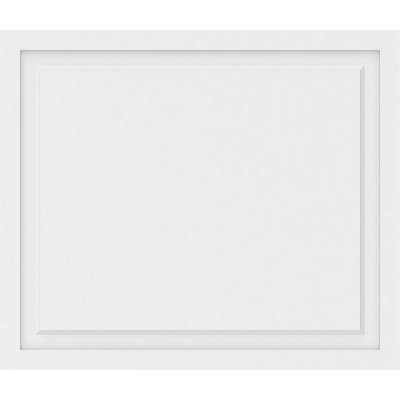 Panneau mural Harrison 3D en blanc