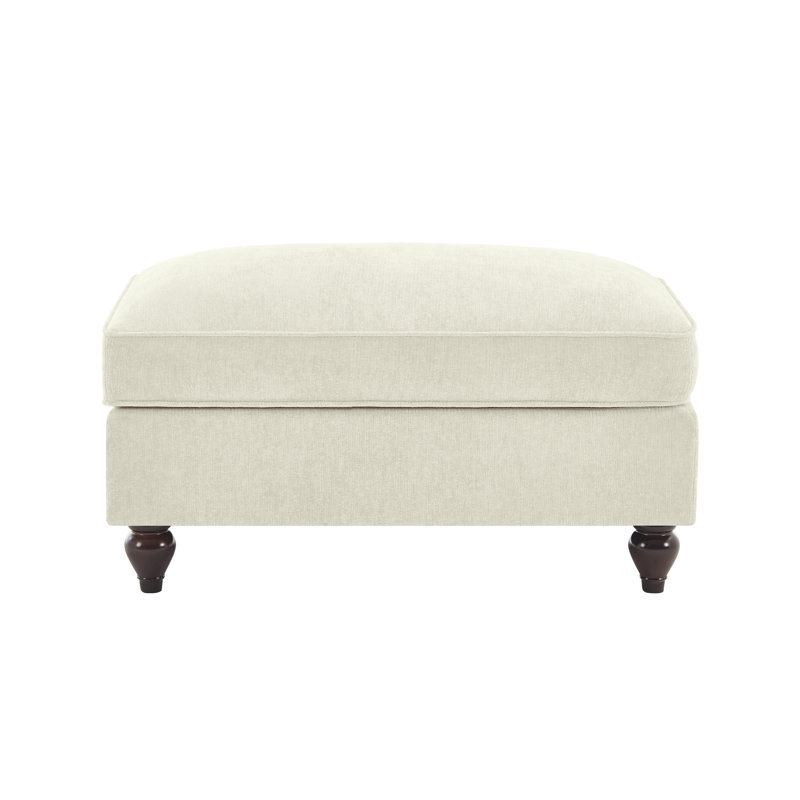 Repose-pieds polyvalent en chenille au design parfait pour l'élévation de style salon