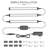 Inlight 12-inch Plug-in LED Under Counter Lights for Kitchen, Soft White 3000K, Pack of 3, IN-0110-23-SN-65477567
