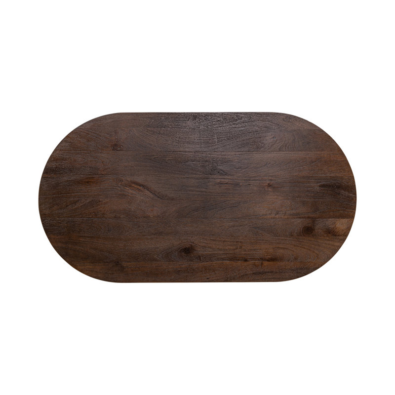 Revelin Oval Solid Wood Dining Table