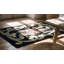Antique American Hooked Rug American Black 1920s