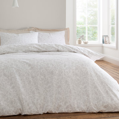 Woodland 200 Thread Count Cotton Reversible Duvet Cover Set