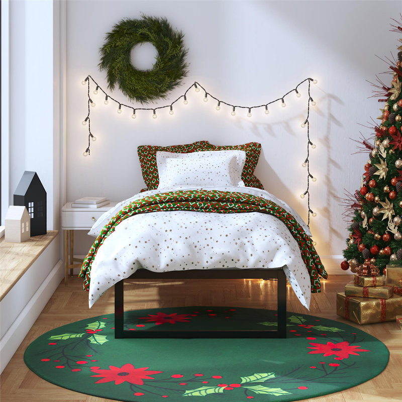 Avey Modern Metal Platform Bed Frame