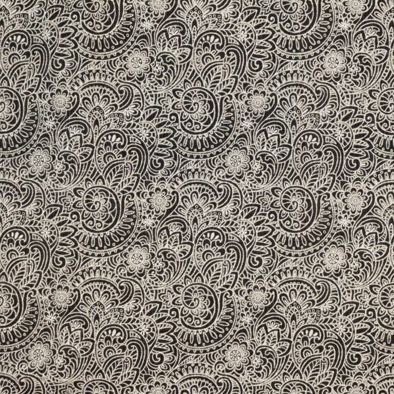 Flower Power 100% Cotton Fabric, Ink