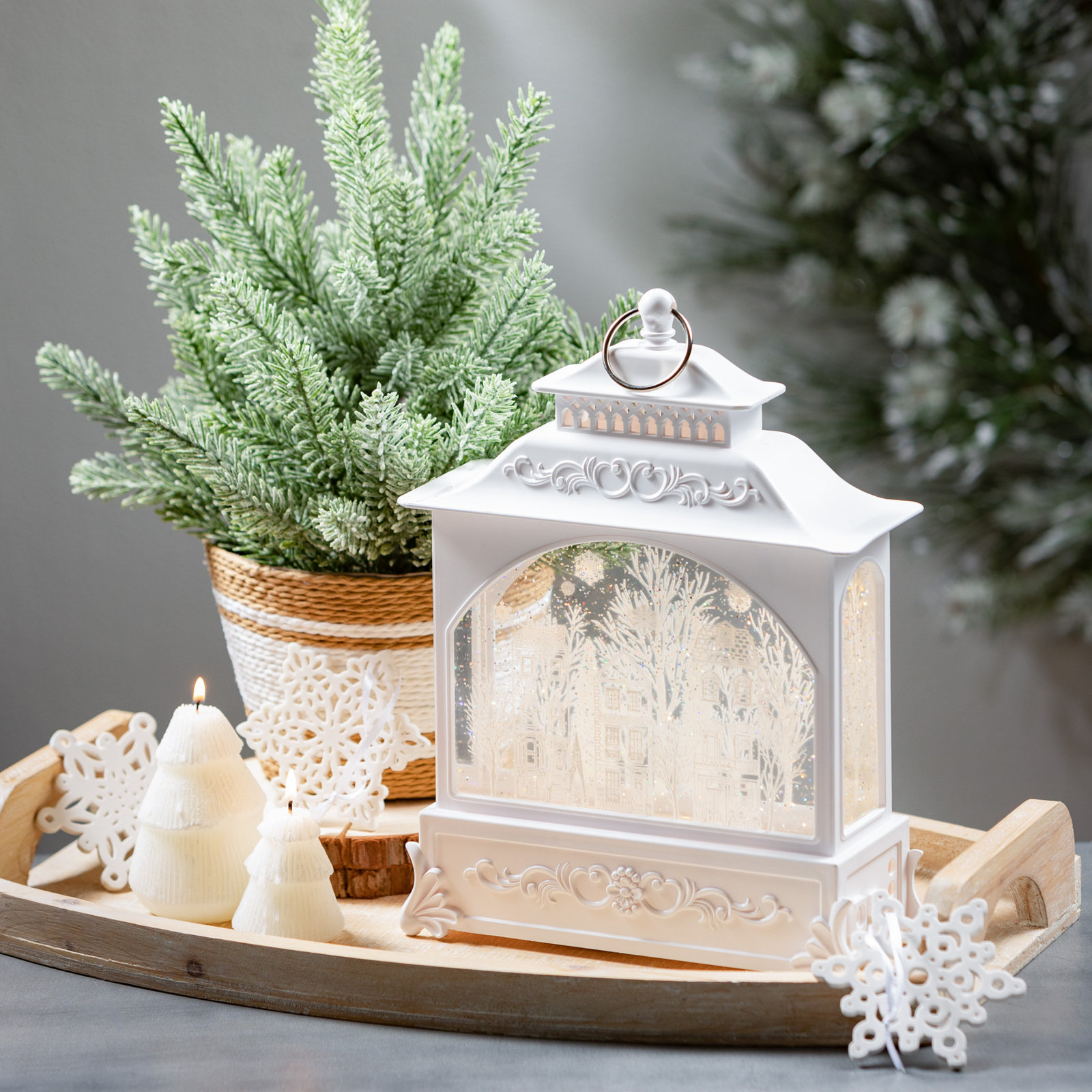 7" Ceramic Holiday Ornament