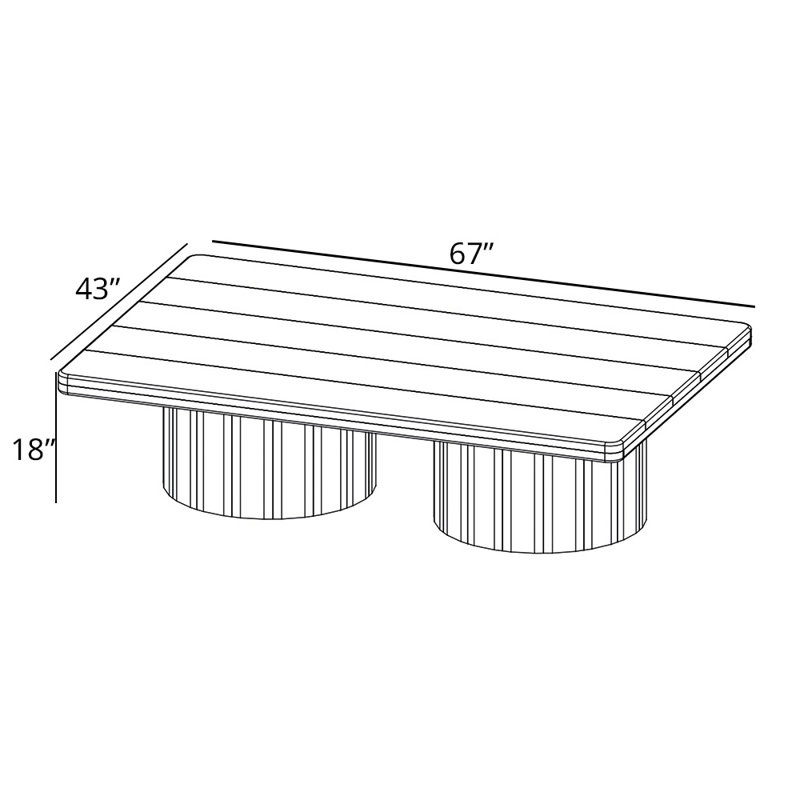 Table basse Shepherd