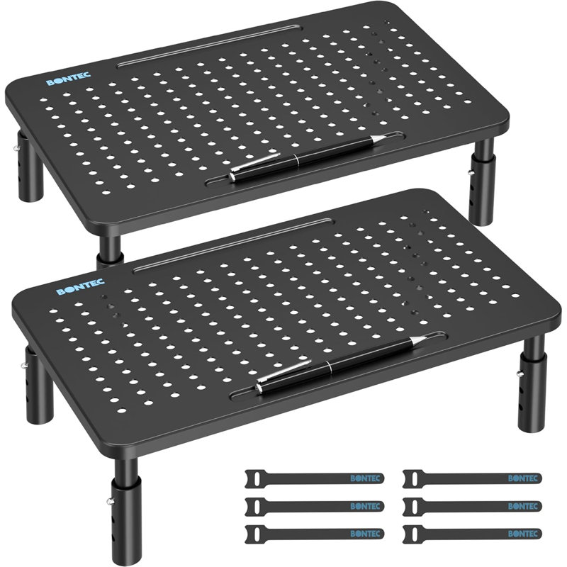 Support pour moniteur 2 pièces
