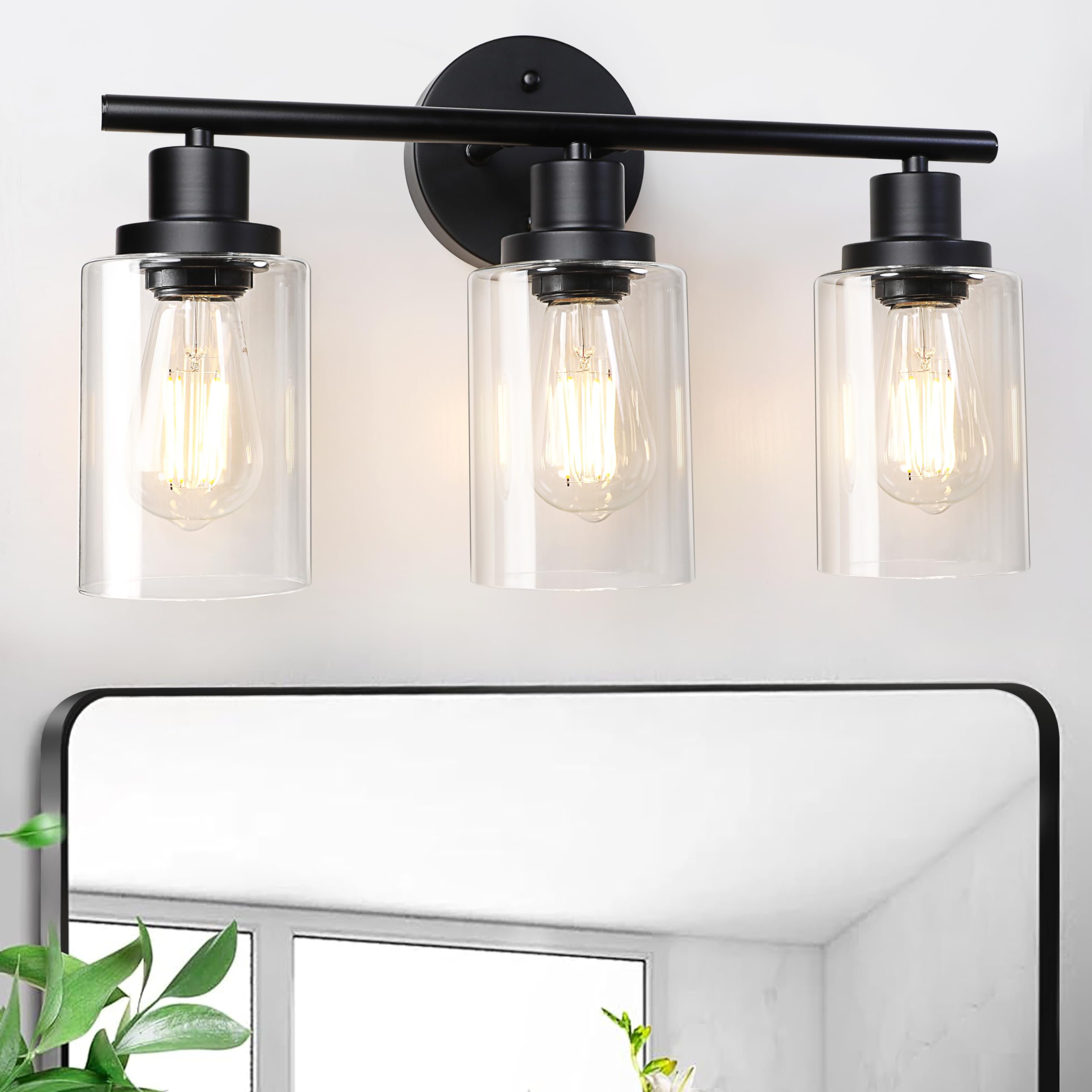 Latitude Run® Modern Bathroom Light Fixtures, 3 Light Vanity Lights ...