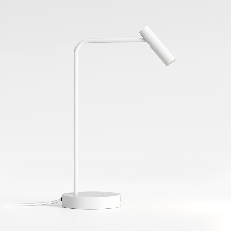 Enna Desk USB C, Matte White