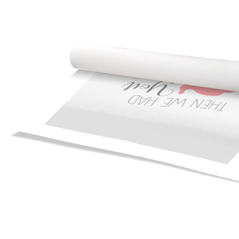 «Roll You», impression sur papier roulée, H 24 po x l 20 po x P 1 po