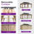 Classic 12 FTx 20 FT  Solid Wood Storage Gazebo With Double Iron Roof, Netting & Curtains-124322658