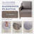 Jenesys Outdoor Wicker Sofa Set With Club Chairs & Ottomans - Comfortable, Durable For Patios & Gardens-741770802