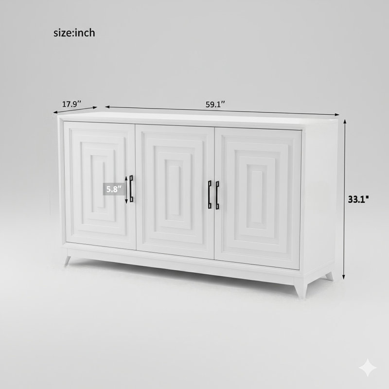 Media Stand For Televisions Up To 65 Inches, A Modern Entertainment Console Cabinet With Two Spacious Storage Areas And Solid Wood Legs For The Living Room.