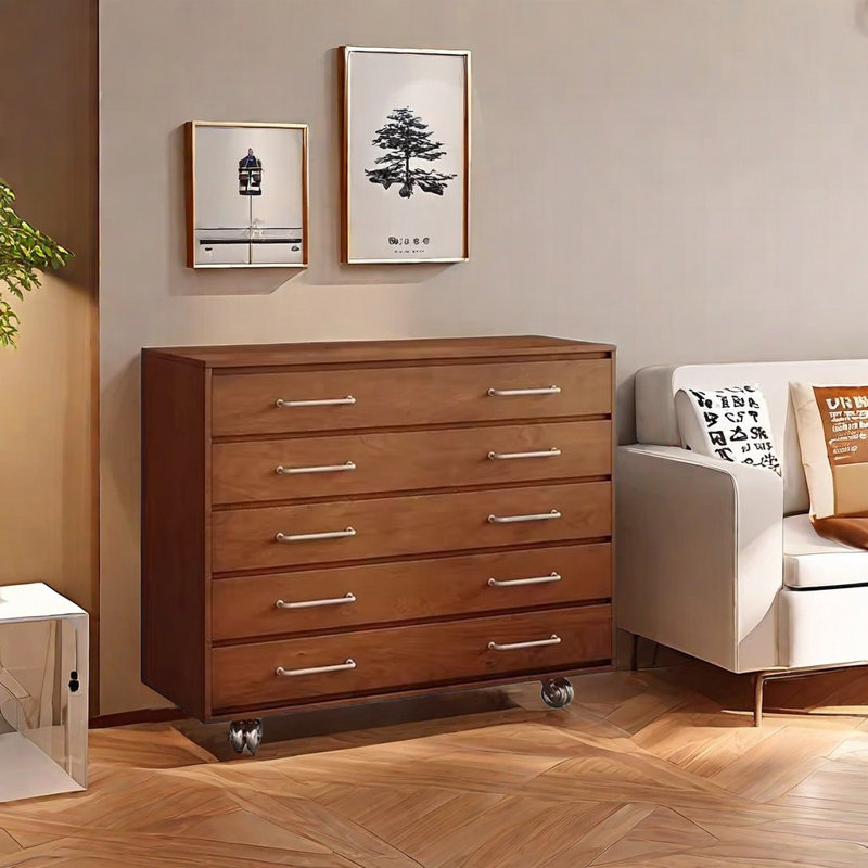 Armoire à finition fine et pratique, Brun