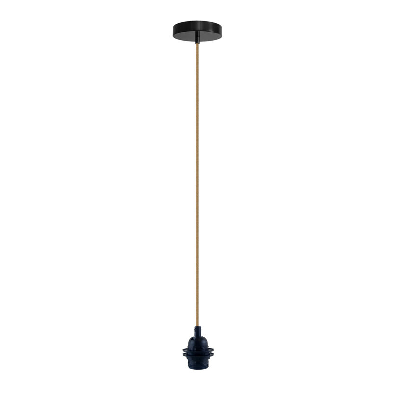 Blauser 1 - Light Black Single Pendant, No