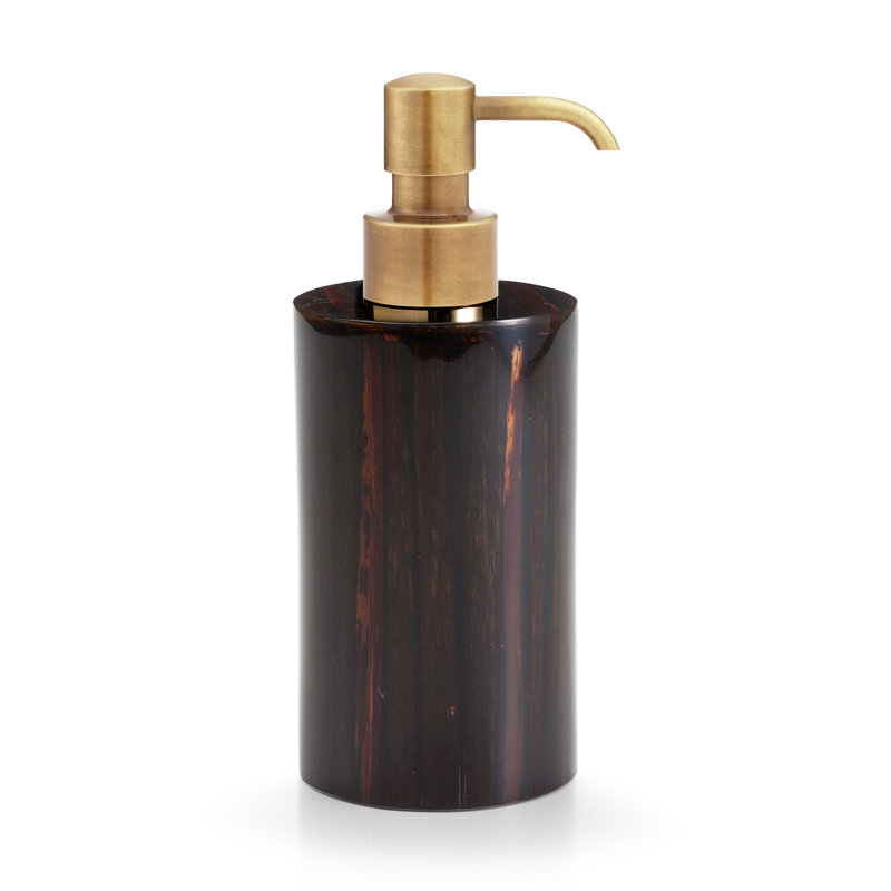 Fernwood Soap Dispenser, Burnished Brass